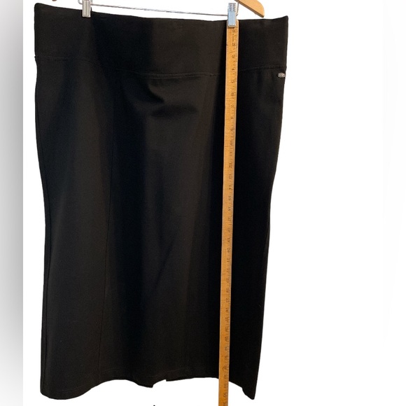 4X Melissa McCarthy Black Ponte Pencil Skirt - Picture 6 of 14
